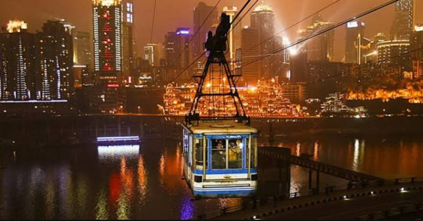 Yangtze River Cableway in chongqing